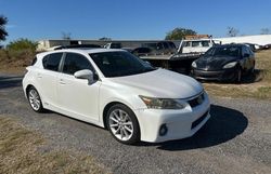 Lexus ct 200 salvage cars for sale: 2012 Lexus CT 200