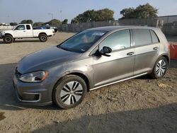 Volkswagen Golf salvage cars for sale: 2016 Volkswagen E-GOLF SE