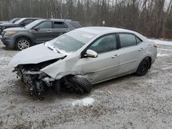 Toyota Corolla salvage cars for sale: 2015 Toyota Corolla L