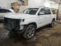 Chevrolet Suburban salvage cars for sale: 2016 Chevrolet Suburban K1500 LT