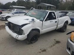 Salvage cars for sale from Copart Savannah, GA: 2002 GMC Sonoma