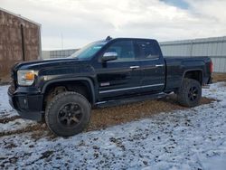 Salvage cars for sale from Copart Rapid City, SD: 2015 GMC Sierra K1500 SLE