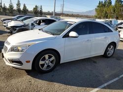 Vehiculos salvage en venta de Copart Rancho Cucamonga, CA: 2015 Chevrolet Cruze LT