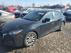 Mazda salvage cars for sale: 2018 Mazda 3 Sport