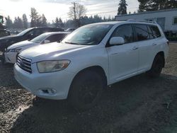 Toyota Highlander salvage cars for sale: 2008 Toyota Highlander Limited