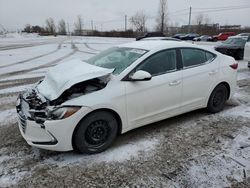 Hyundai Elantra salvage cars for sale: 2018 Hyundai Elantra SEL