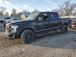 Salvage cars for sale from Copart Wichita, KS: 2016 Ford F150 Supercrew