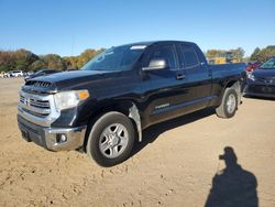 Toyota Tundra salvage cars for sale: 2017 Toyota Tundra Double Cab SR