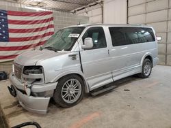 Salvage cars for sale from Copart Columbia, MO: 2015 GMC Savana G2500