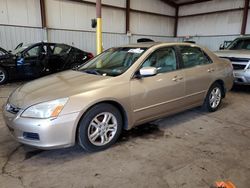 Honda Vehiculos salvage en venta: 2007 Honda Accord EX