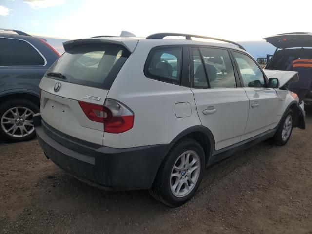 2004 BMW X3 2.5I