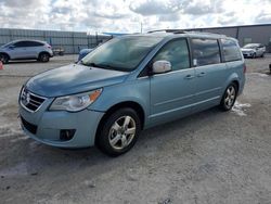 Volkswagen salvage cars for sale: 2009 Volkswagen Routan SEL Premium