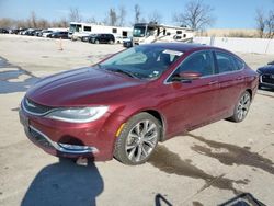 Chrysler salvage cars for sale: 2015 Chrysler 200 C