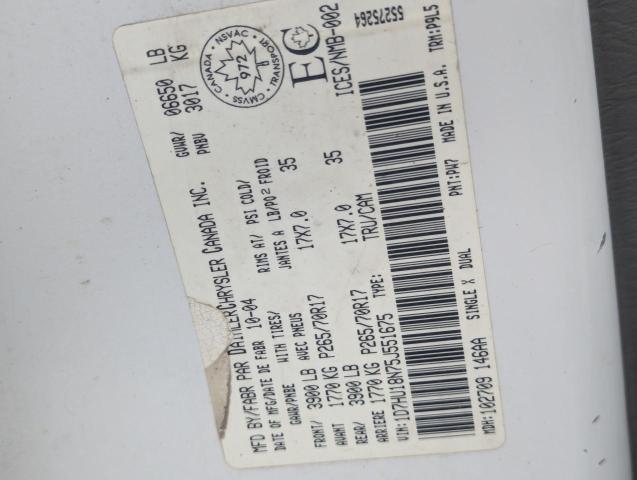 2005 Dodge Ram 1500 st