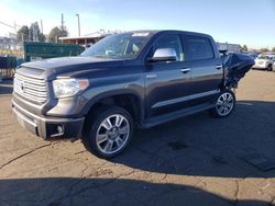 Toyota Tundra salvage cars for sale: 2016 Toyota Tundra Crewmax 1794