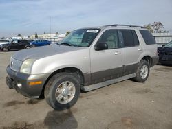 Salvage cars for sale from Copart Bakersfield, CA: 2004 Mercury Mountaineer