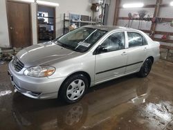 Toyota salvage cars for sale: 2003 Toyota Corolla CE