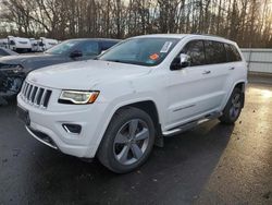 Vehiculos salvage en venta de Copart Glassboro, NJ: 2016 Jeep Grand Cherokee Overland