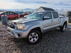 Toyota Tacoma salvage cars for sale: 2015 Toyota Tacoma Double Cab Long BED