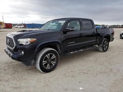 Toyota Tacoma Double cab salvage cars for sale: 2018 Toyota Tacoma Double Cab