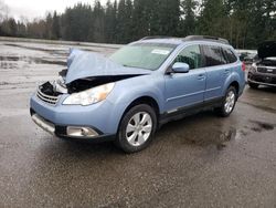 Subaru Outback salvage cars for sale: 2010 Subaru Outback 2.5I Limited