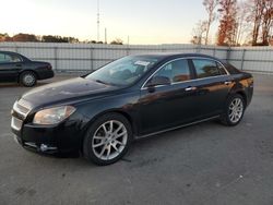 Salvage cars for sale from Copart Dunn, NC: 2012 Chevrolet Malibu LTZ