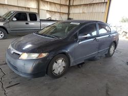 Honda Civic Vehiculos salvage en venta: 2006 Honda Civic Hybrid