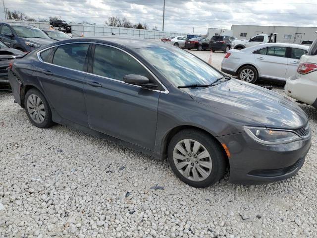 2016 Chrysler 200 LX