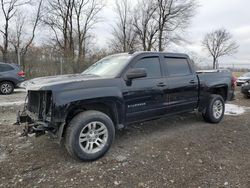 Chevrolet Silverado k1500 lt salvage cars for sale: 2018 Chevrolet Silverado K1500 LT