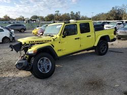 Jeep salvage cars for sale: 2023 Jeep Gladiator Rubicon