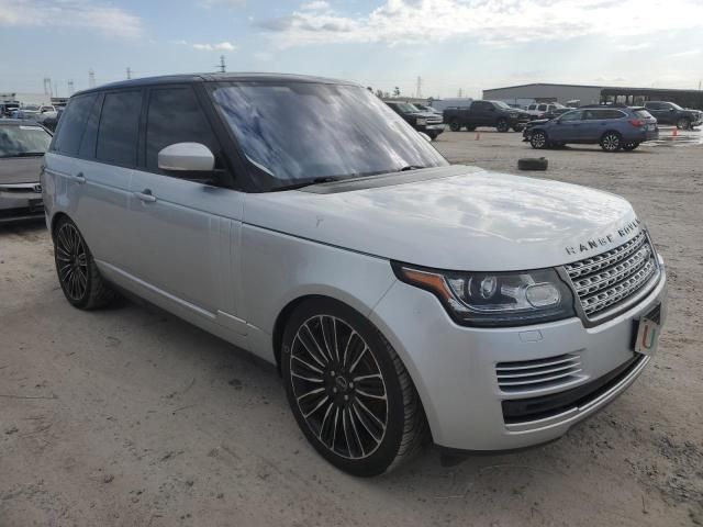 2016 Land Rover Range Rover HSE