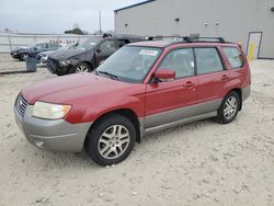 Subaru salvage cars for sale: 2006 Subaru Forester 2.5X LL Bean