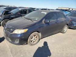 Toyota Corolla salvage cars for sale: 2013 Toyota Corolla Base