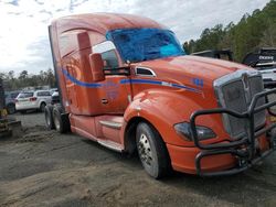 Vehiculos salvage en venta de Copart Lufkin, TX: 2015 Kenworth Construction T680