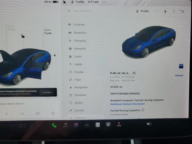 2020 Tesla Model 3