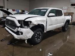 Toyota Tacoma Double cab salvage cars for sale: 2017 Toyota Tacoma Double Cab