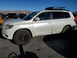 Toyota Highlander salvage cars for sale: 2008 Toyota Highlander