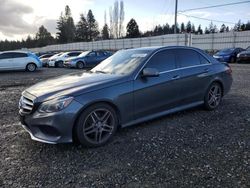 Mercedes-Benz e-Class salvage cars for sale: 2016 Mercedes-Benz E 350 4matic