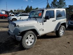 Jeep Wrangler Sport salvage cars for sale: 2010 Jeep Wrangler Sport