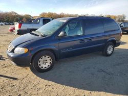 Chrysler salvage cars for sale: 2001 Chrysler Town & Country LX