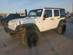 Jeep Wrangler Unlimited Sport salvage cars for sale: 2018 Jeep Wrangler Unlimited Sport