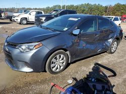 Toyota Corolla salvage cars for sale: 2016 Toyota Corolla L