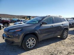 Jeep Grand Cherokee salvage cars for sale: 2016 Jeep Cherokee Latitude