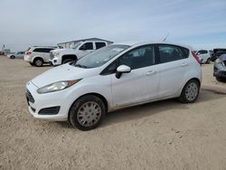 Salvage cars for sale from Copart Amarillo, TX: 2016 Ford Fiesta S