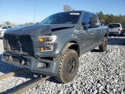 Salvage cars for sale from Copart Cartersville, GA: 2016 Ford F150 Supercrew