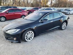 Salvage cars for sale from Copart Oklahoma City, OK: 2017 Tesla Model S