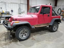 Jeep salvage cars for sale: 1992 Jeep Wrangler / YJ S