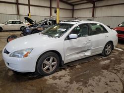 Honda Accord salvage cars for sale: 2004 Honda Accord EX