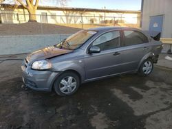 Chevrolet Aveo salvage cars for sale: 2007 Chevrolet Aveo Base