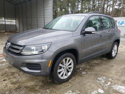 Volkswagen salvage cars for sale: 2017 Volkswagen Tiguan S